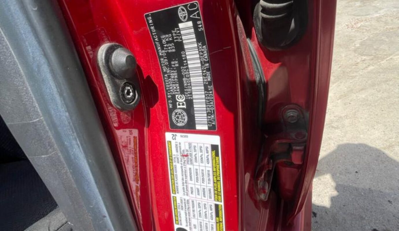 TOYOTA CORROLA  S    2008
